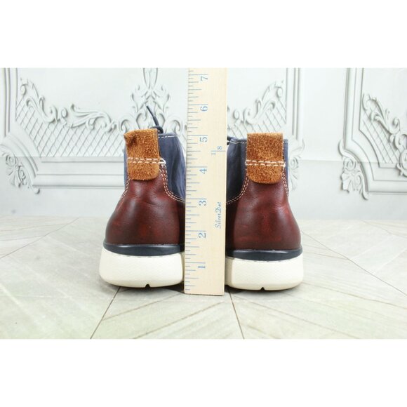 Johnston Murphy Farley Chukka Boots Ultra Soft Unlined Leather Blue Brown 10.5 M - Picture 10 of 11